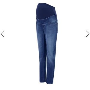 Isabella Oliver Over the bump Organic Maternity Boyfriend Jeans